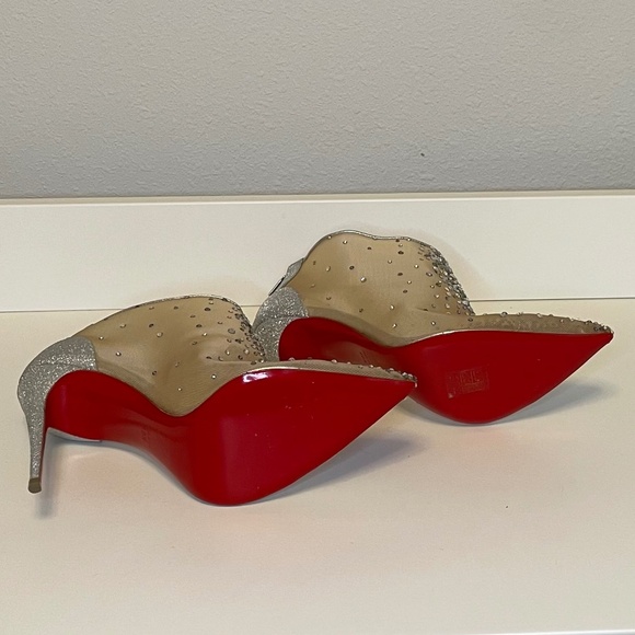 Christian Louboutin Constella Strass Bootie, Size 40.5 Never Worn - Picture 5 of 10